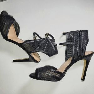 Saks Fifth Avenue Black Heels, 10M